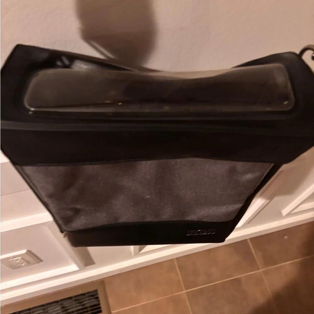 vintage RCA video camera bag with a shoulder strap made in the USA.